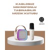 Bluetooth destekli karaoke mikrofon hoparlör seti, müziği seven herkes için pratik ve eğlenceli bir kullanım sunar. Güçlü ses çıkışı ve net mikrofon performansı sayesinde karaoke deneyimini daha keyifli hale getirir. Evde, arkadaş toplantılarında veya küç