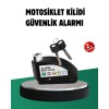 Alarm Disc Lock with Vibration Sensor Motorcycle Scooter Bike
