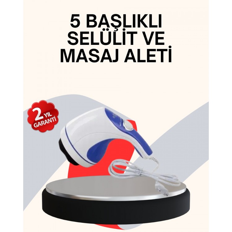 Taşınabilir Elektrikli Masaj Cihazı – Selülit ve Yağ Karşıtı