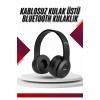 Bluetooth Wireless Headphone Black Wireless 5.0 Ear​​Degree Long Battery Life