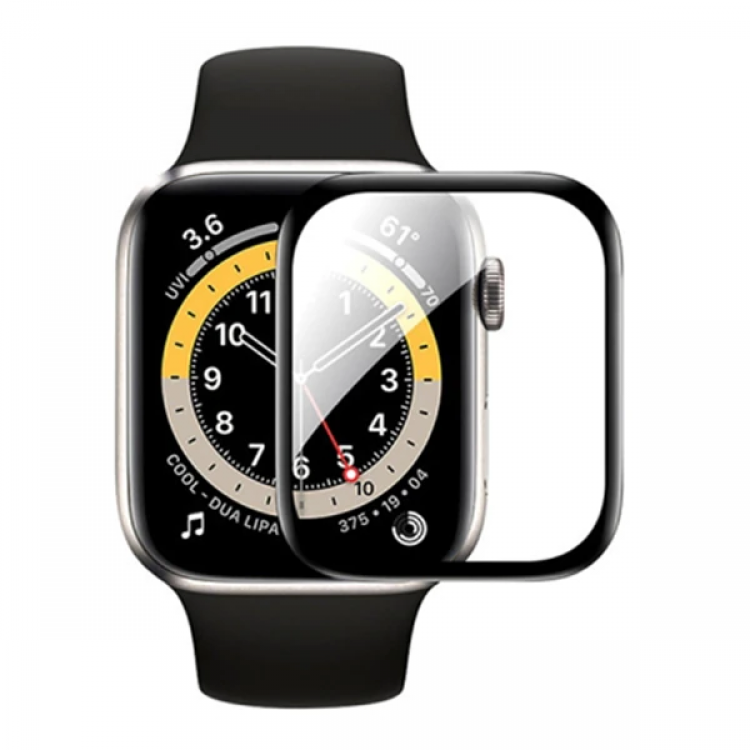 Apple Watch 7-8 41mm 3D PMMA CurvedFull Glass Screen Protector PET-(5775)