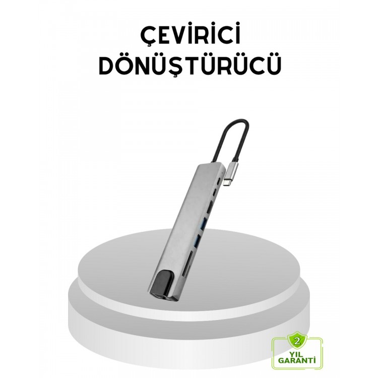Dönüştürücü Hub – Kompakt Dayanıklı ve Yüksek Hızlı Bağlantı