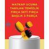 Matkap Ucu Temizlik Aparatı 3’lü Fırça Seti