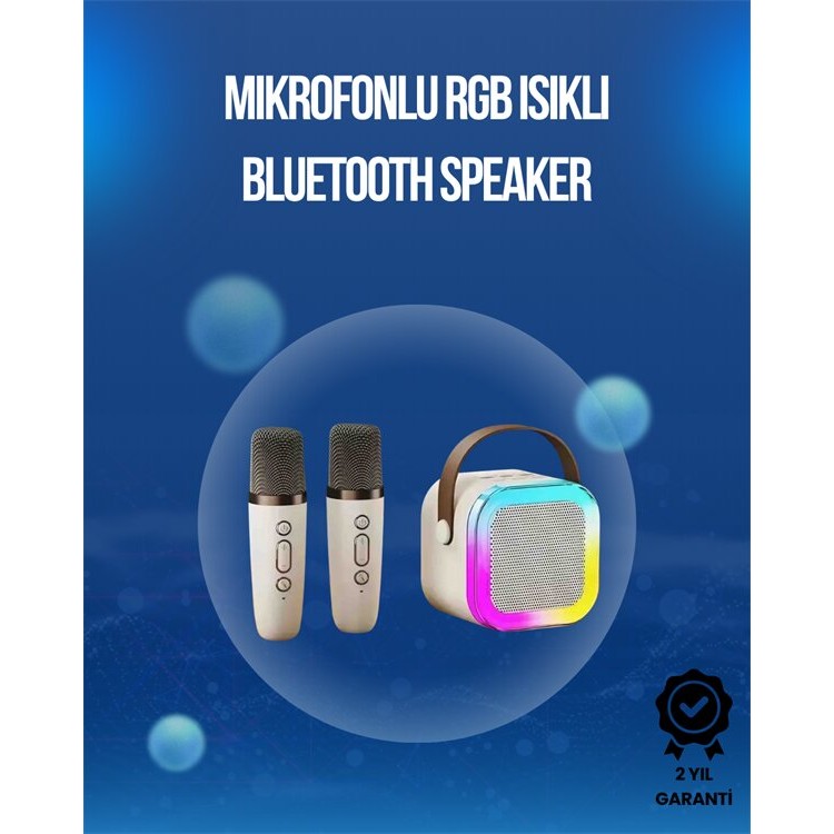 Multifunctional Karaoke with Bluetooth USB and AUX InputSpeaker