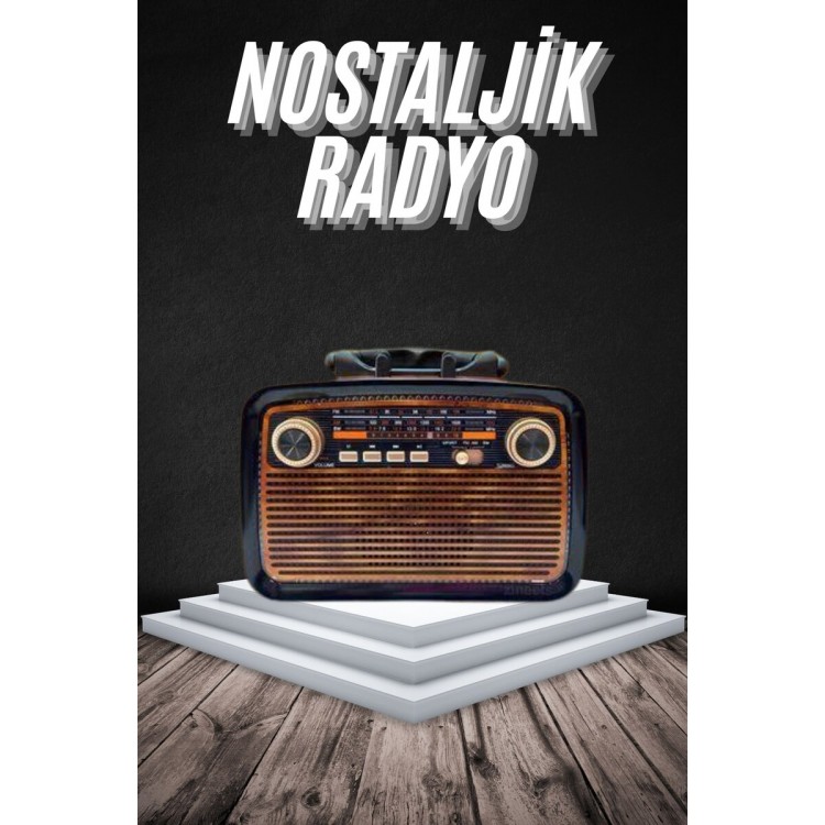 Antique Nostalgia Design Bluetooth Nostalgia Radio Wooden Nostalgiclooking