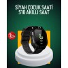 S10 Black Child Tracking Watch Safe Area Warningand Voice Message