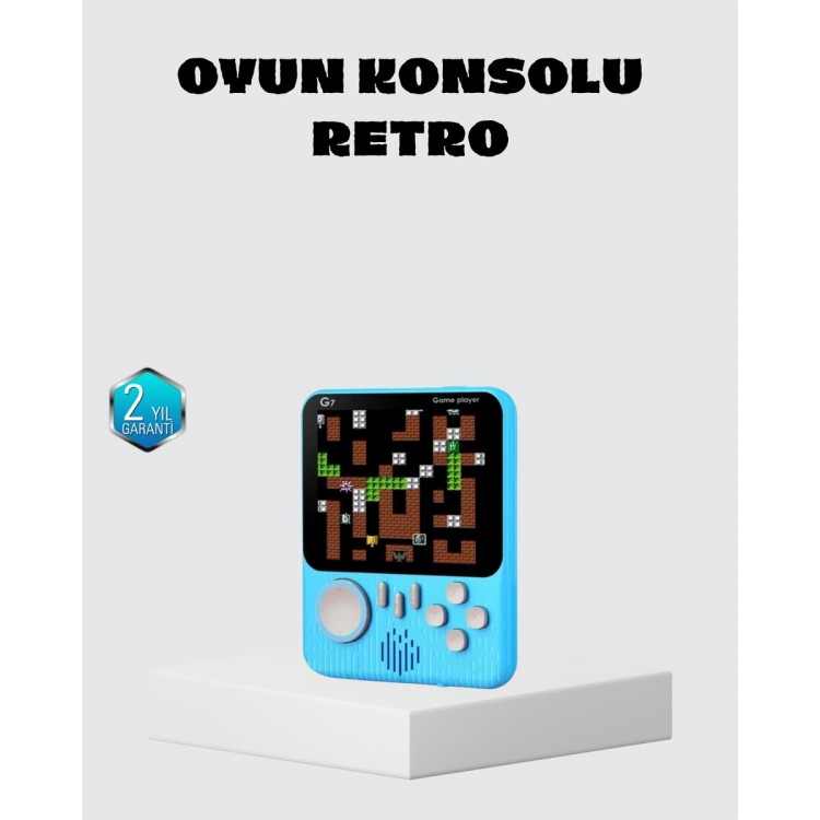 Retro Mini Game Console with 666 Games – 3.5