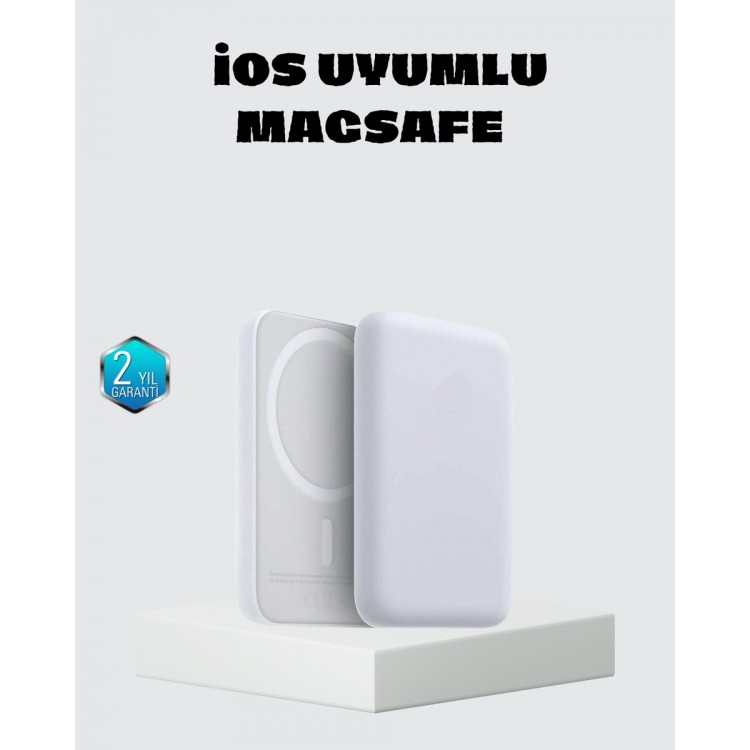 MagSafe 15W Wireless Fast Charging Portable with Lightning PortBatarya