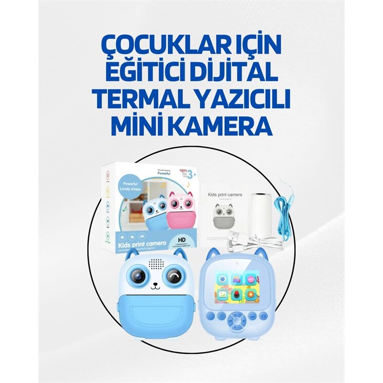 Mini Camera with Digital Thermal Printer – HD Videopractice&nbsp; Instant Photo Printout