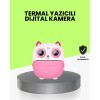 Termal Baskı Özellikli Çocuk Kamerası 1080P Video Destekli