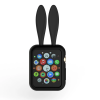 Ally Apple Watch 1-2-3-4 42mmRabbit Figure Silicone Case-(5775)