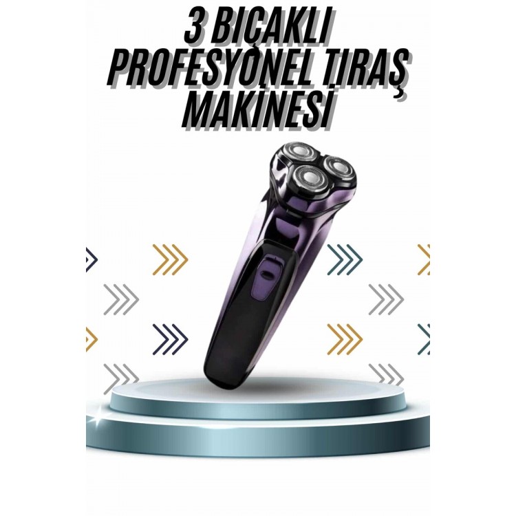 Professional Shaver Suitable for Daily Use with Rotating Head