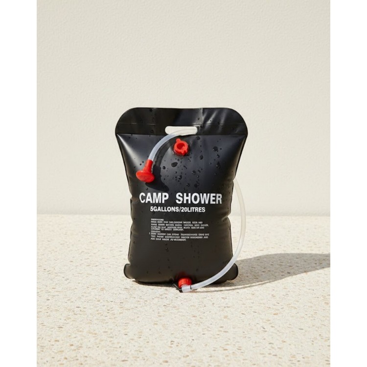 20 Liter Solar Powered Camping Shower PVC DurablePortable Shower Bag