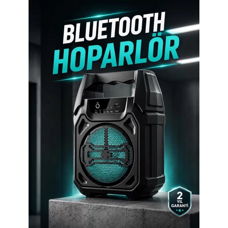 Kablosuz 6.5 İnç TWS Bluetooth Hoparlör