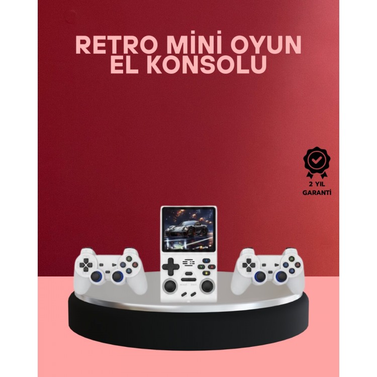 Kablosuz Kollu El Oyun Konsolu TV Bağlantı Destekli