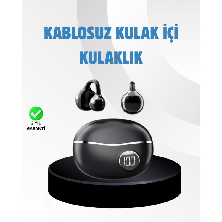 Open Ear Wireless Bluetooth Headset – Comfortable Designand Long Term Use