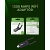 Bu kablosuz ağ adaptörü, IEEE 802.11a/b/g/n/ac standartlarını destekler ve çift bant teknolojisi sayesinde kablosuz ağlar üzerinde yüksek performans sunar. Sinyal kararlılığı ve hız açısından optimize edilen sistem, özellikle yoğun ağ ortamlarında stabil 