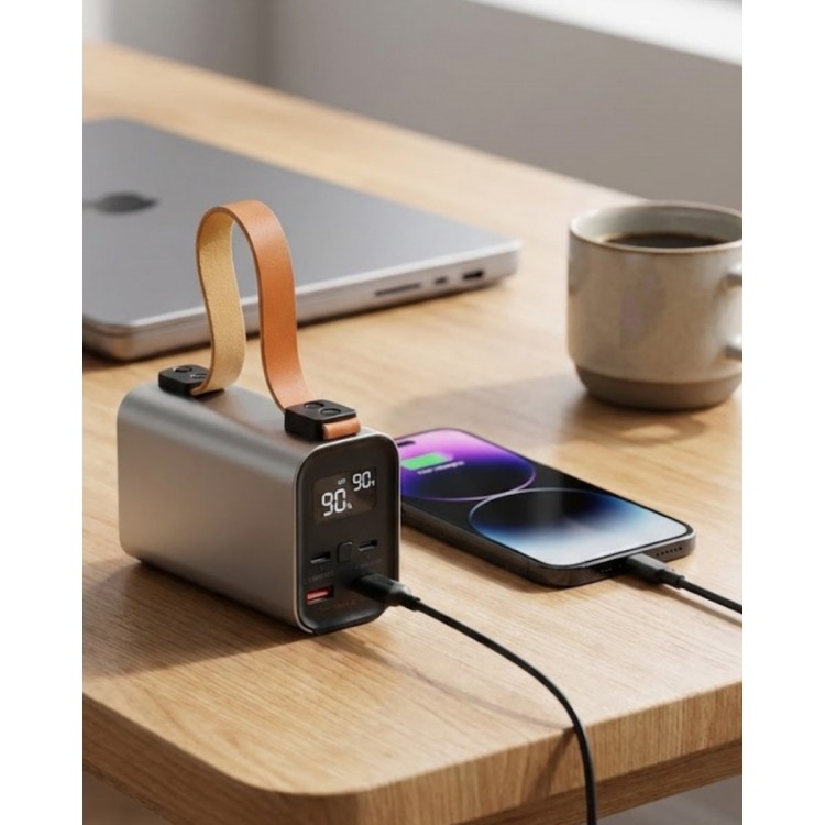 50000mAh Yüksek Kapasiteli Power Bank Çoklu Çıkışlı Fast Charge