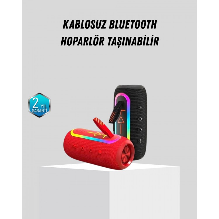 Yeni Nesil Bluetooth 5.1 Hoparlör – Güçlü Ses Hızlı Bağlantı Uzun Pil Ömrü