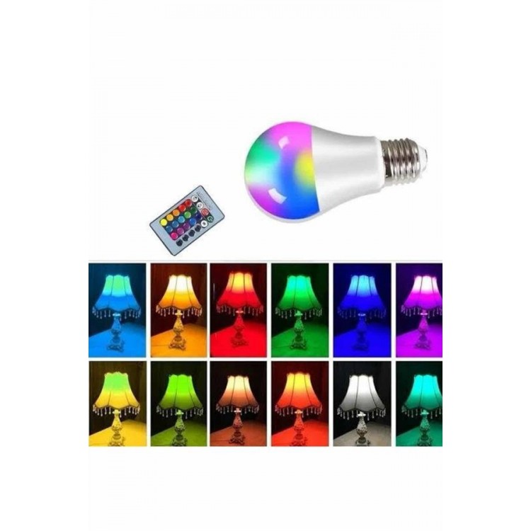 Ambient Lighting RGB LED Lamp Controlled Color Changing
