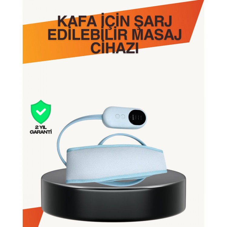 Heated Head Massager with Spa Effect at Home