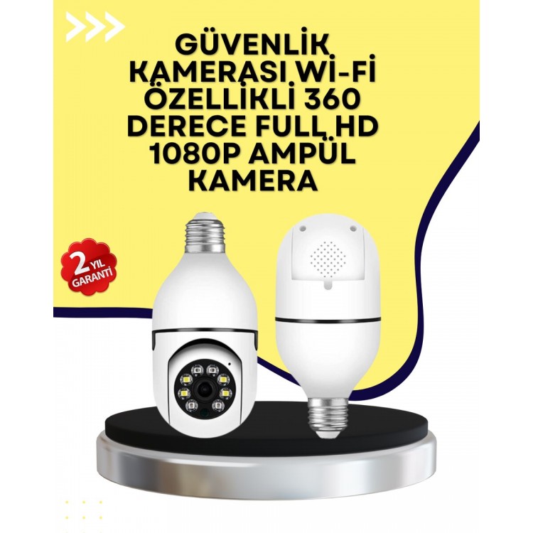 Home Security Camera with Two-Way Audio Support –Local Recording Capable