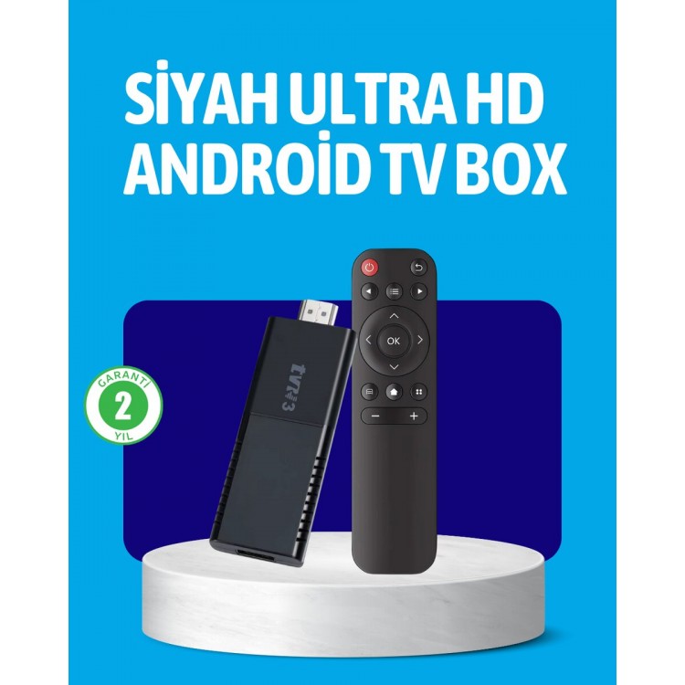 Android TV Stick 2GB RAM 16GB Storage Capacity