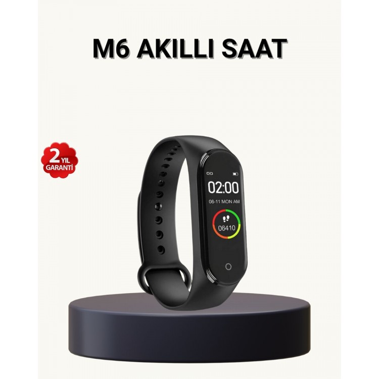 Akıllı Spor Bilekliği – Kalp Atış Kan Basıncı Uyku Takip ve Bildirim Özellikli