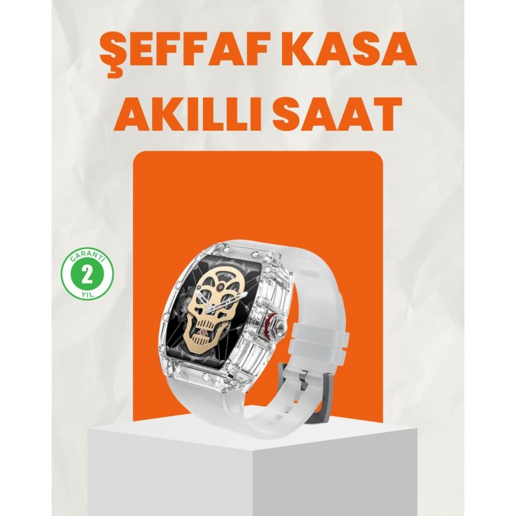Uzun Pil Ömürlü Akıllı Saat Spor ve Günlük Kullanım