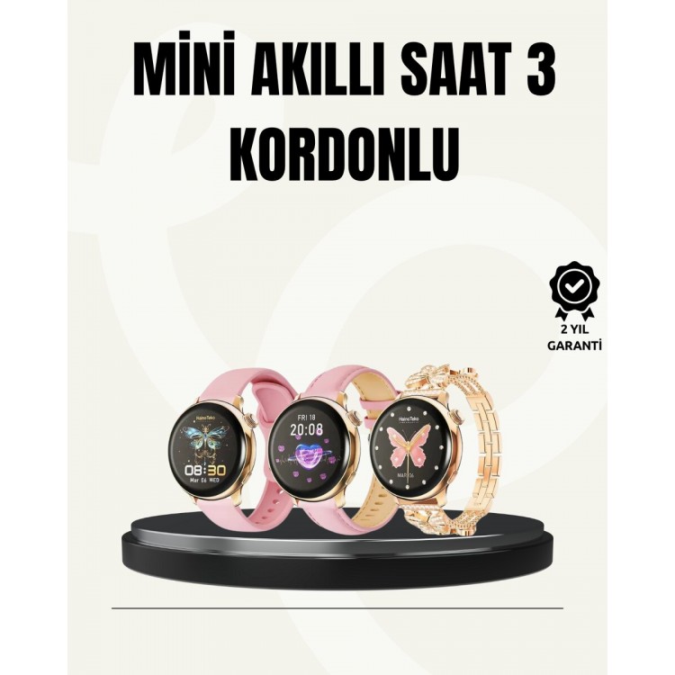 Akıllı Saat – Şık Tasarım Uzun Pil Ömrü ve Su Geçirmez Özellik