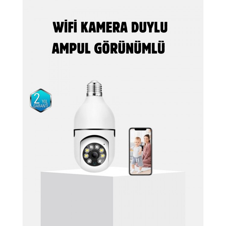360 Degree Rotating Smart Sensory Camera – PTZRemote Control Motion Detection