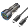 <p><strong>HOCO NZ12A Action PD43W USB + Type-C Ara&ccedil; &Ccedil;akmaklık Hızlı Şarj Aleti + Type-C to iPhone Lightning Kablo</strong></p><p><img data-cke-saved-src="http