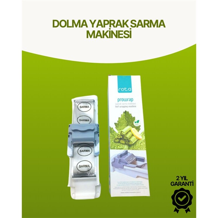 Pratik Yaprak Sarma Aleti – Zahmetsiz Hızlı ve Eşit Boyda Sarmalar İçin İdeal Yardımcı