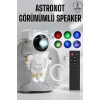 Astronot Projeksiyon Lambası ile evinizin atmosferini değiştiren eşsiz bir deneyim yaşayın. Bluetooth bağlantı özelliği sayesinde telefonunuzla kolayca eşleşir ve sevdiğiniz müzikleri dinleyebilirsiniz. Ayrıca cihazın içinde, huzur veren kuş cıvıltıları, 