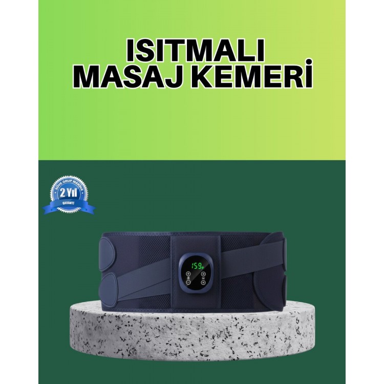 Titreşim ve Isı Özellikli Masaj Kemeri Ayarlanabilir
