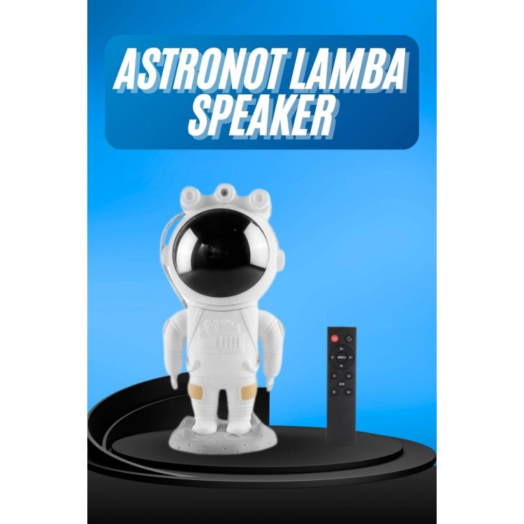 Night Light Astronaut Galaxy Light Projector with Bluetooth Speaker