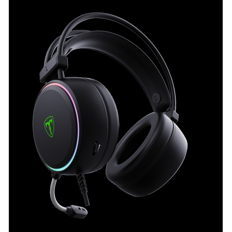 T-DAGGER T-RGH304 SONA 7.1 Surround Sound Renkli Aydınlatma 2.10Mt USB Kablolu Mikrofonlu Gaming Kulaklık(1923)