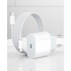 iPhone 12 11 XR XS X 8 Plus 7 20W PD Lightning Hızlı Şarj Adaptörü