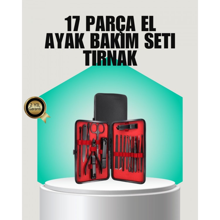 Siyah Kaymaz Teknolojili El ve Ayak Bakım Seti