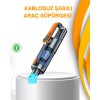 Bu kablosuz el süpürgesi, güçlü motoru sayesinde hem kuru hem sıvı kirleri etkili şekilde temizler. Toz, saç, kırıntı, evcil hayvan tüyü ve sıvı kalıntılarında yüksek performans sunar. Ürünle birlikte gönderilen numaratör hediyesi, düzenleme ve işaretleme
