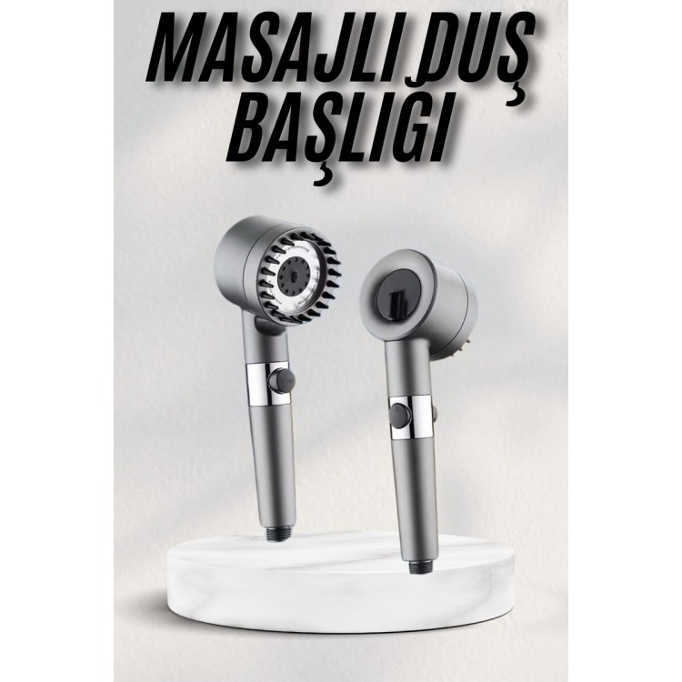 Yeni Masaj Etkili Nesil Filtreli  Duş Başlığı Fıskiyesi Duş Banyo