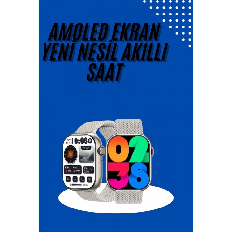 2.4GHz Wristwatch Amoled Screen Android and IOS CompatibleSearch Talk