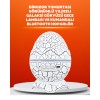 Projector Night Light with Dinosaur Egg Design