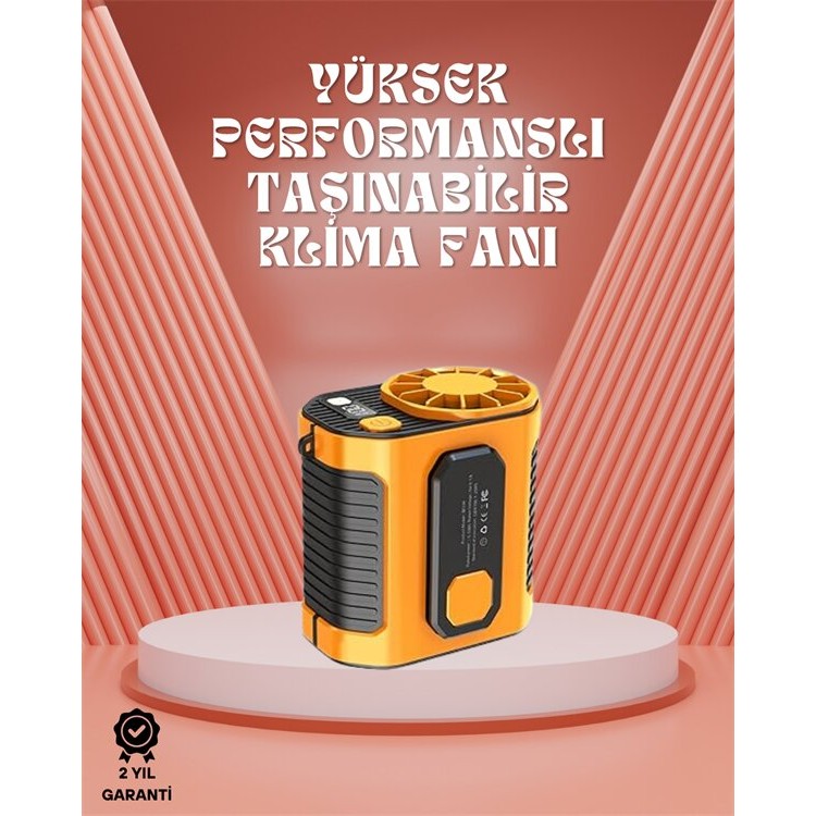 Sessiz Turbo Fan – Kamp Spor Ofis İçin Taşınabilir Mini Soğutucu