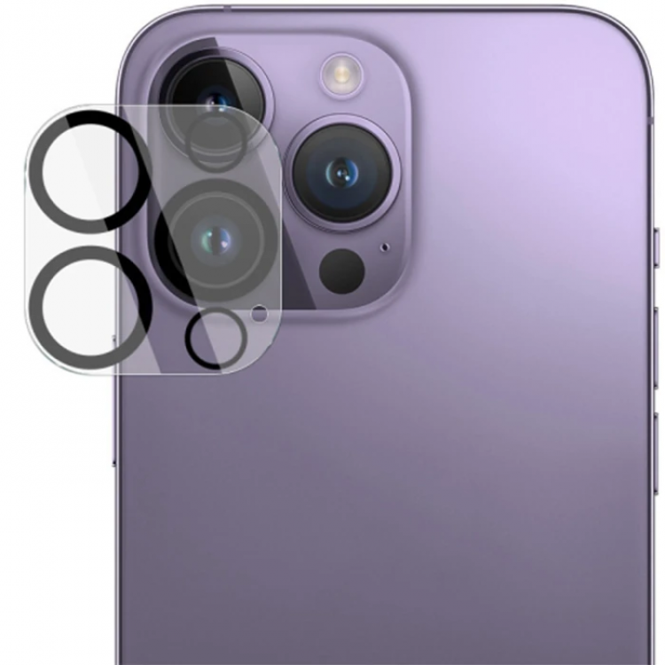 Ally iPhone 15 Pro-15 Pro Max FullTempered Camera Lens Protection Glass-(5775)