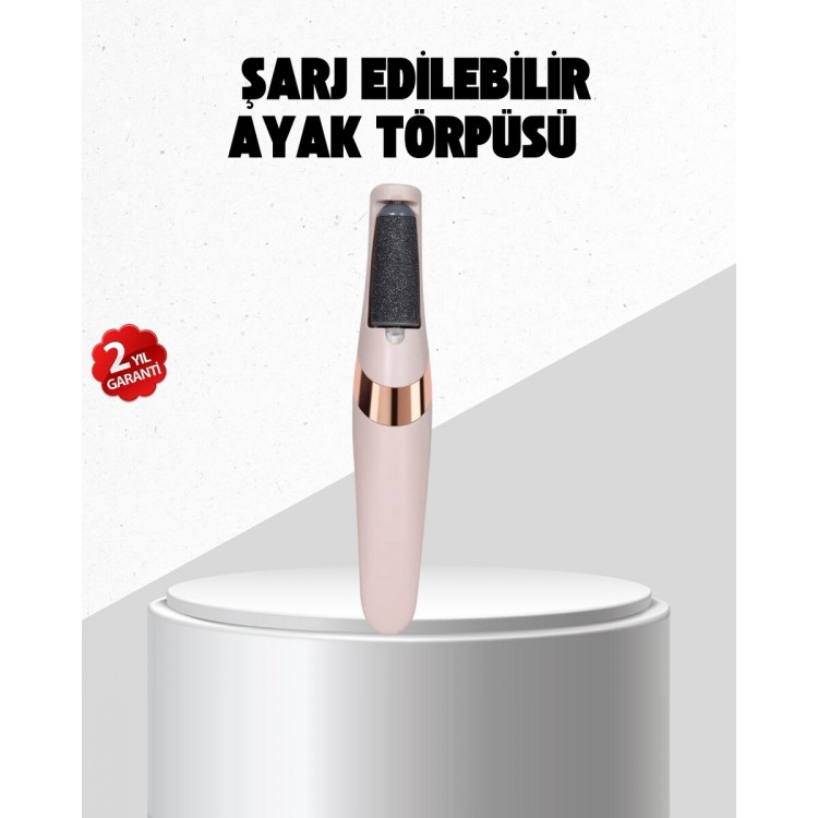 USB Şarjlı Ayak Törpüsü Nasır Temizleyici Elektrikli