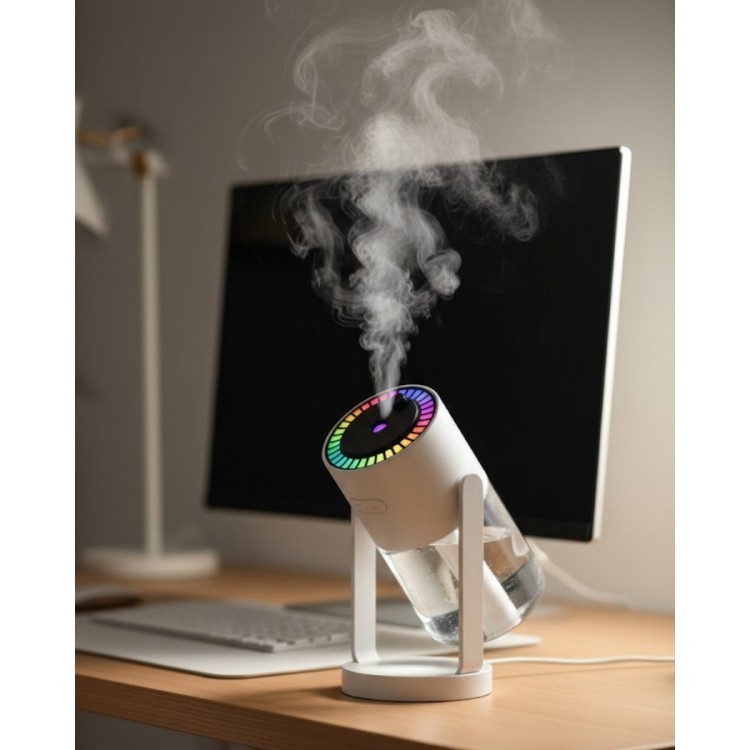 Yıldızlı Projektör Hava Nemlendirici Ultrasonik Buhar ve RGB Işık