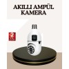 İki Yönlü Sesli WiFi Kamera – Ampul Tipi Ev ve Ofis Güvenlik Kamerası