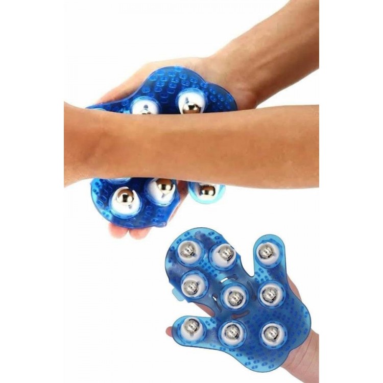 Wearable Massage Glove with 9 Balls for Full Body MassageUygun
