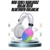 Wireless Bluetooth Headset RGB Light On-Ear 5.3 Bluetooth Connected